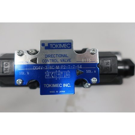 Tokimec 100V-Ac Hydraulic Directional Control Valve DG4V-3-6C-M-P2-T-7-54